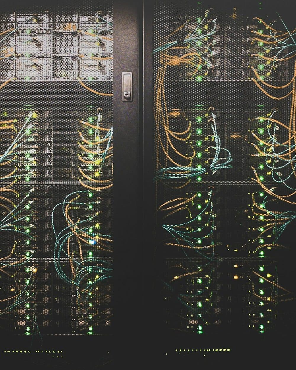 Rack infrastructure being provisioned for a partner deployment